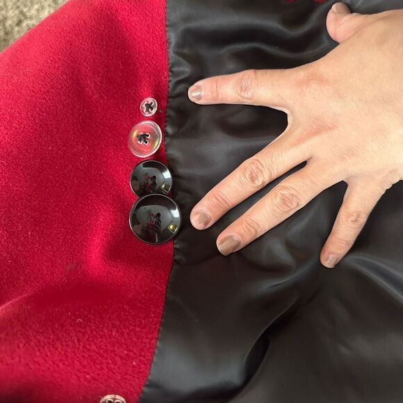 Croft & Barrow elegant medium red wool peacoat   Elegant - Picture 4 of 6